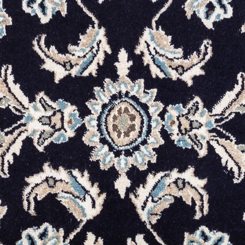 Perserteppich - Nain 66 x 142 cm - dunkelblau