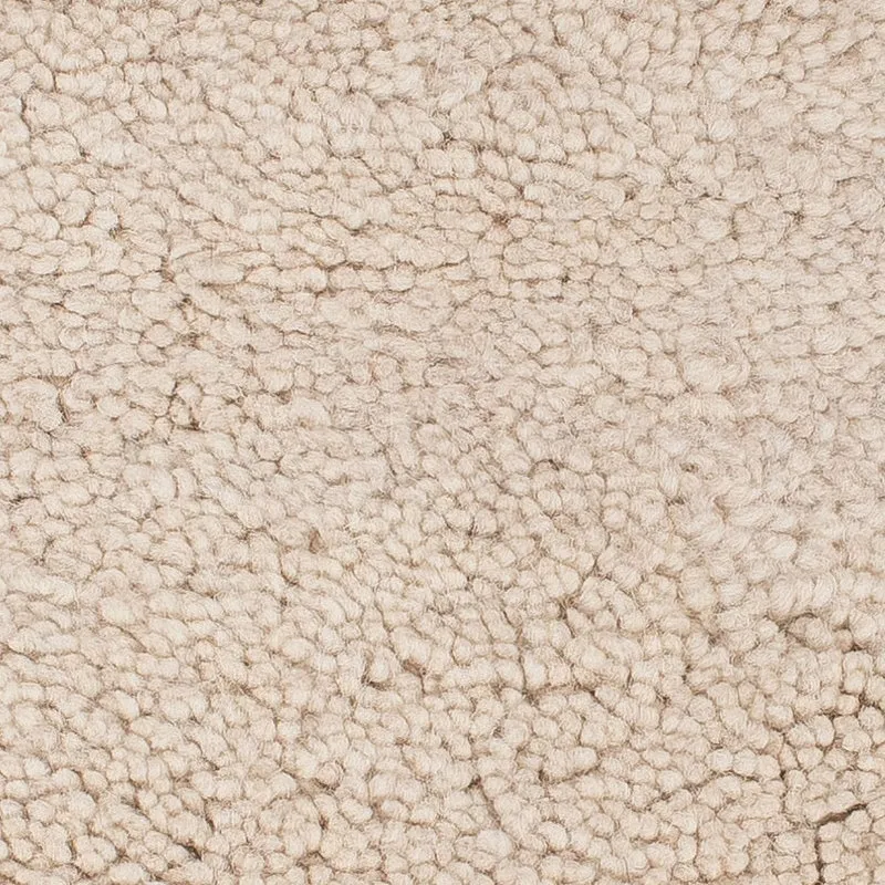 Berber Teppich 120 x 120 cm - beige