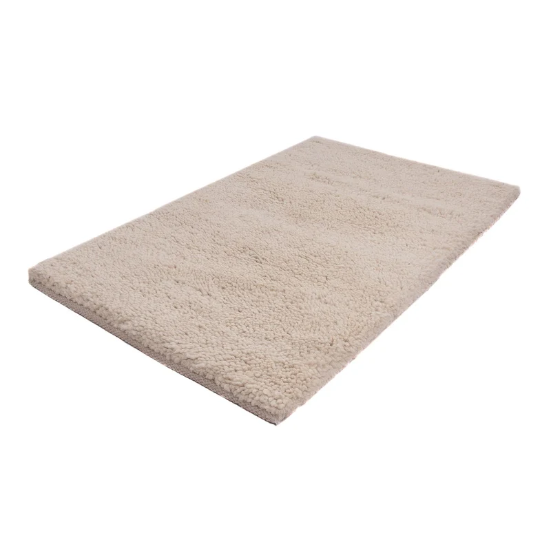 Berber Teppich 120 x 120 cm - beige