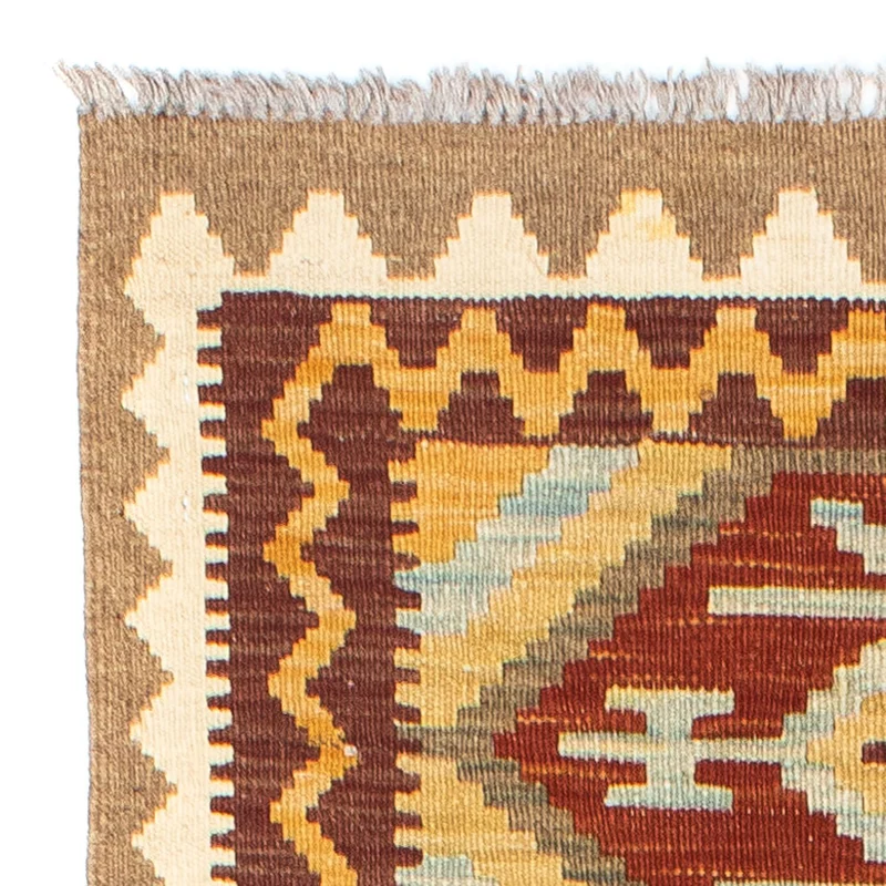 Kelim Teppich - Oriental 72 x 210 cm - hellbraun