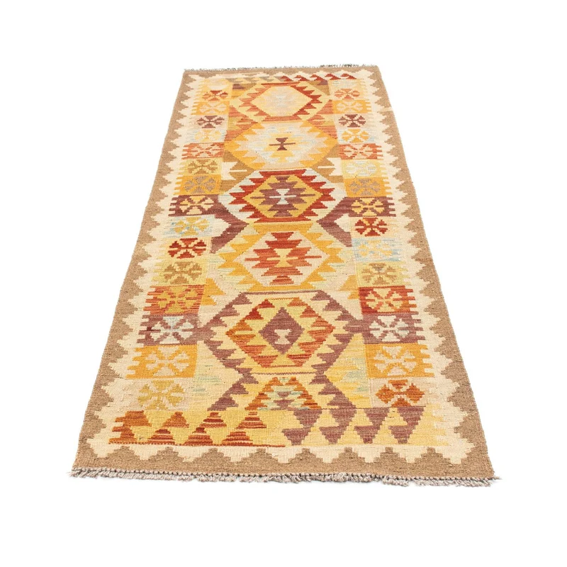 Kelim Teppich - Oriental 75 x 202 cm - beige
