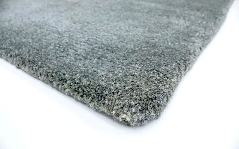 Nepal Teppich 91 x 157 cm - silber
