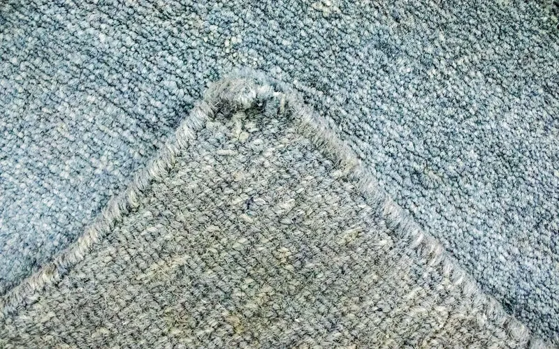 Nepal Teppich 91 x 157 cm - silber