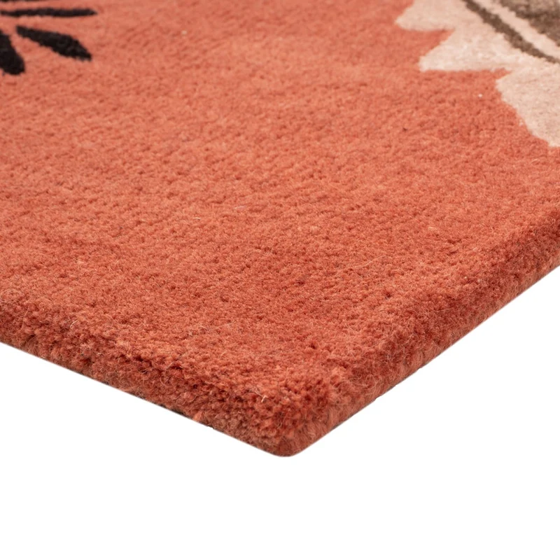 Designer Teppich - 60 x 90 cm - lachs