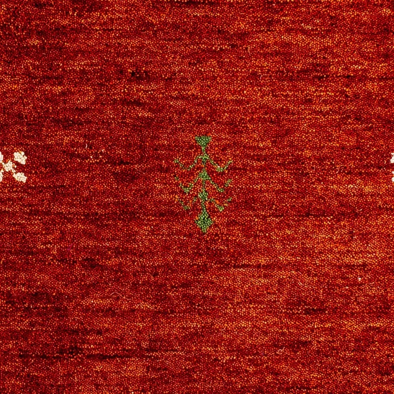 Gabbeh Teppich - Indus 60 x 90 cm - dunkelrot