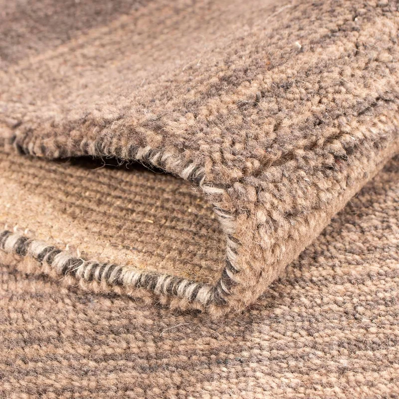 Gabbeh Teppich - Indus 122 x 177 cm - hellbraun