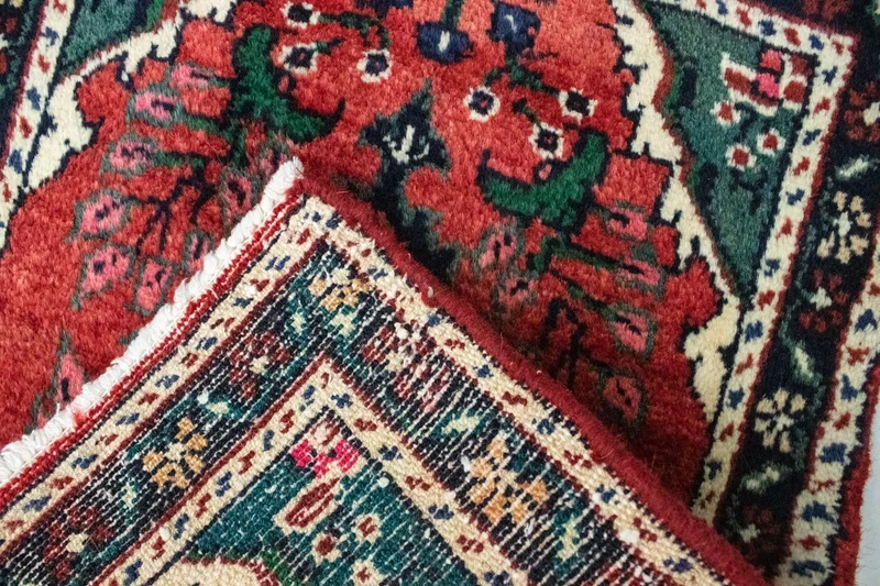 Perserteppich - Nomadic 40 x 60 cm - rot