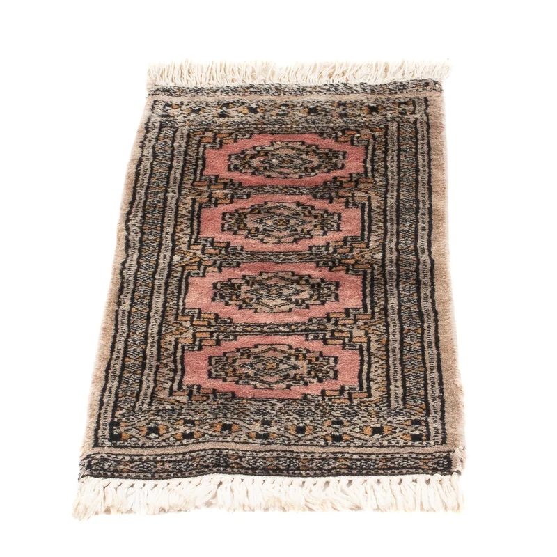 Pakistan Teppich - 30 x 62 cm - lachs