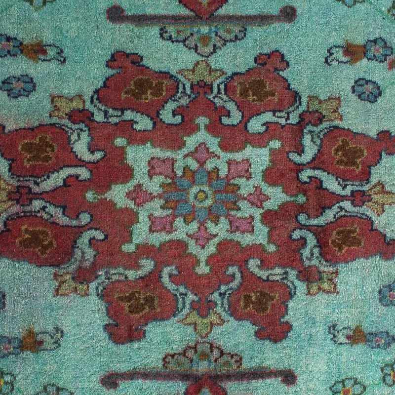 Orientteppich 104 x 105 cm - hellblau