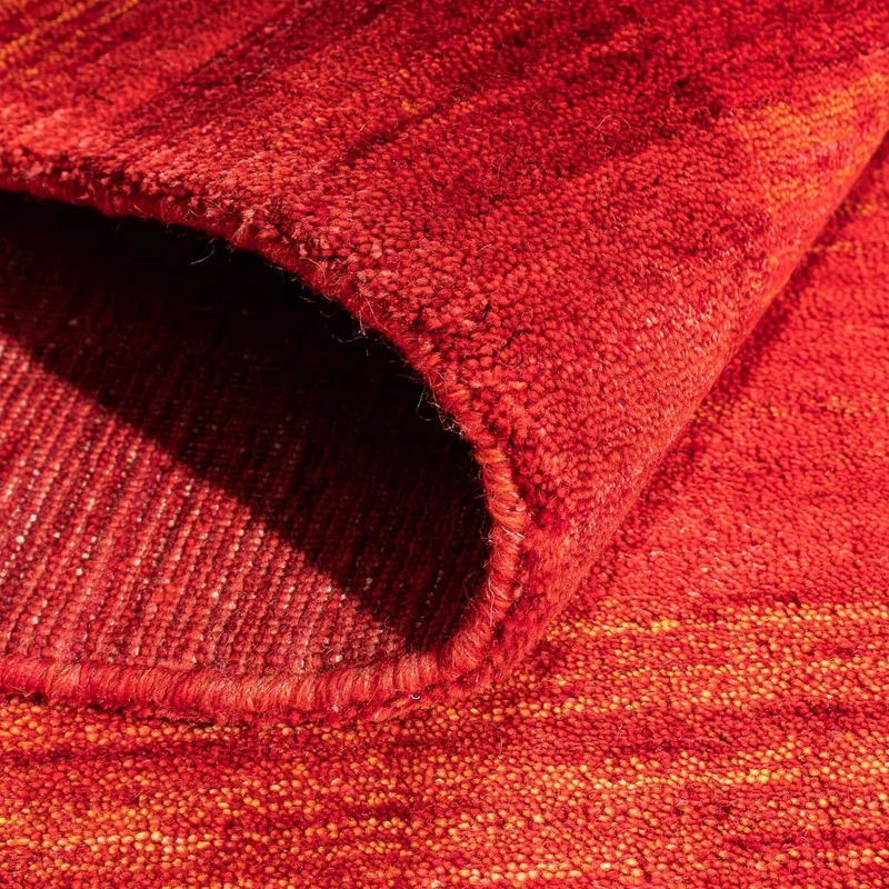 Gabbeh Teppich - Loribaft Indus 77 x 142 cm - rot