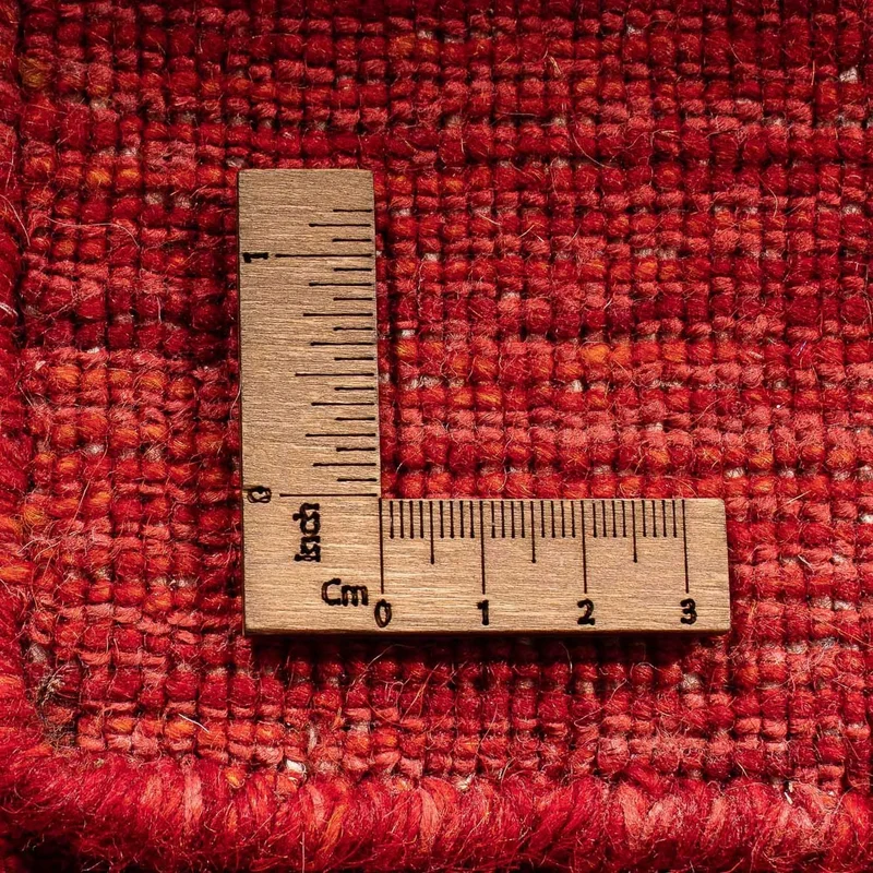Gabbeh Teppich - Loribaft Indus 77 x 142 cm - rot