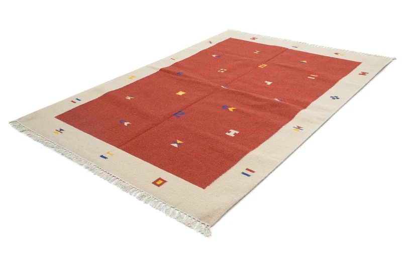 Kelim Teppich - Trendy 170 x 240 cm - rost