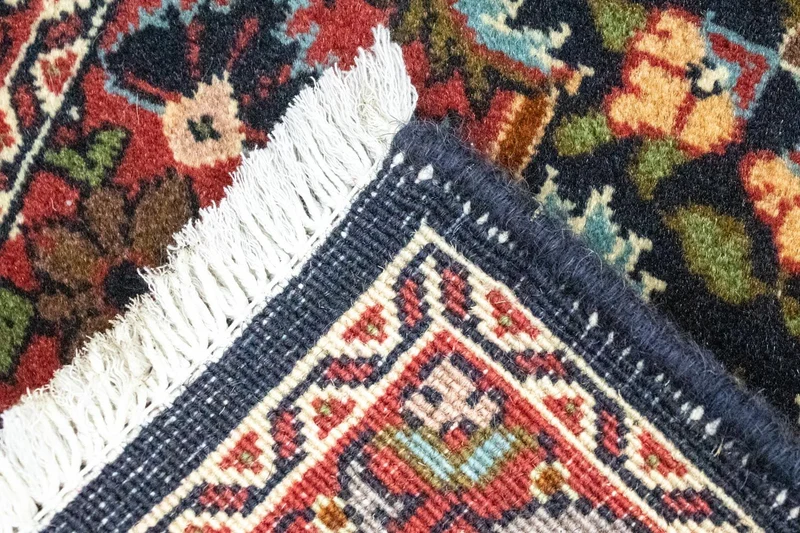 Perserteppich - Bidjar 45 x 62 cm - blau