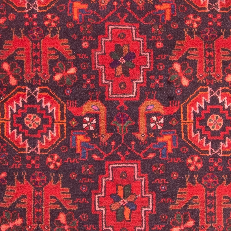Orientteppich 100 x 197 cm - hellrot