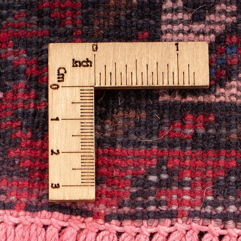 Orientteppich 100 x 197 cm - hellrot
