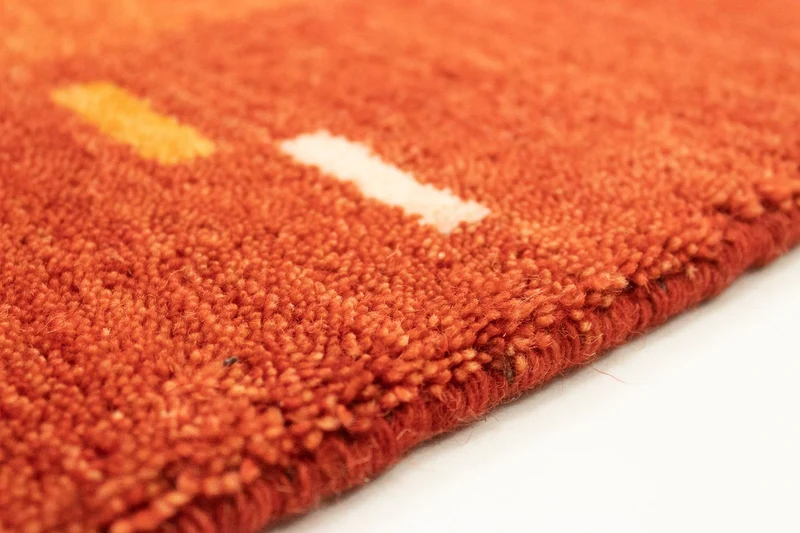 Gabbeh Teppich - Indus 80 x 200 cm - rot