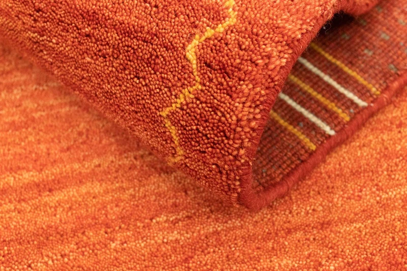 Gabbeh Teppich - Indus 80 x 200 cm - rot