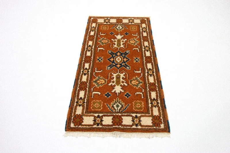 Orientteppich 62 x 126 cm - rost