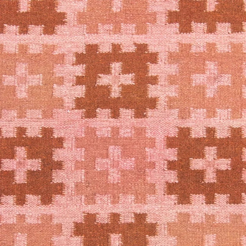 Kelim Teppich - Trendy - 117 x 179 cm - rosa