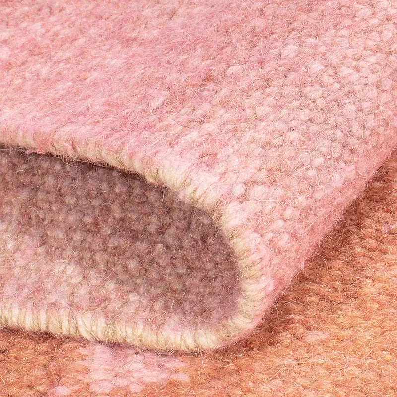Kelim Teppich - Trendy - 117 x 179 cm - rosa
