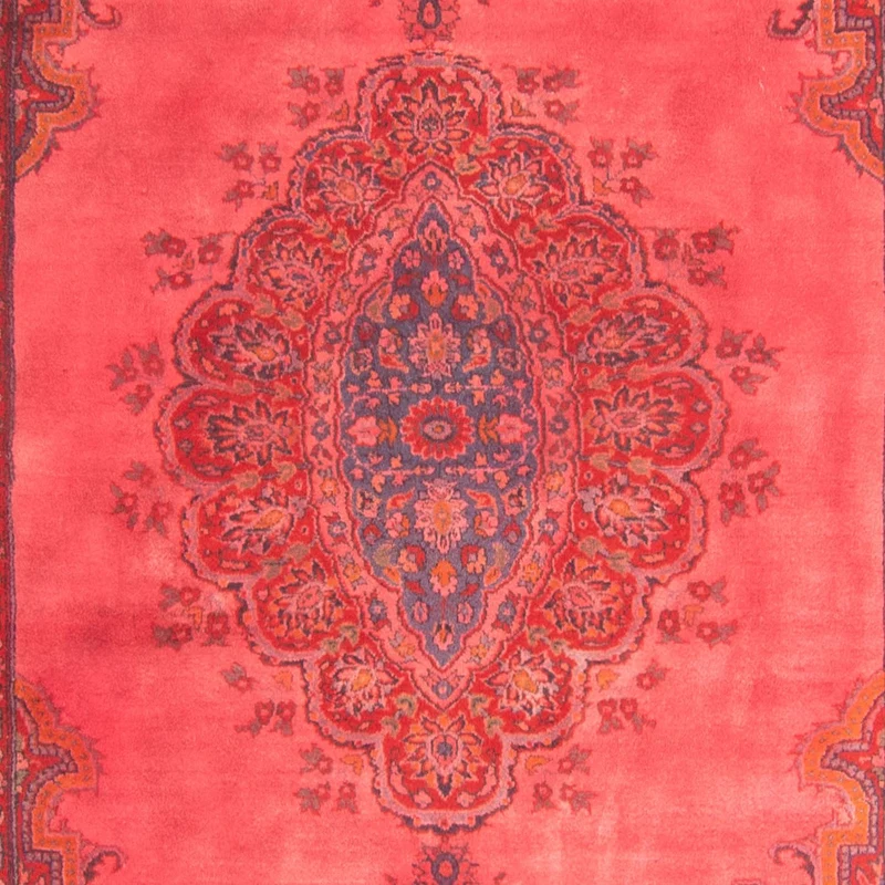 Orientteppich 126 x 197 cm - hellrot