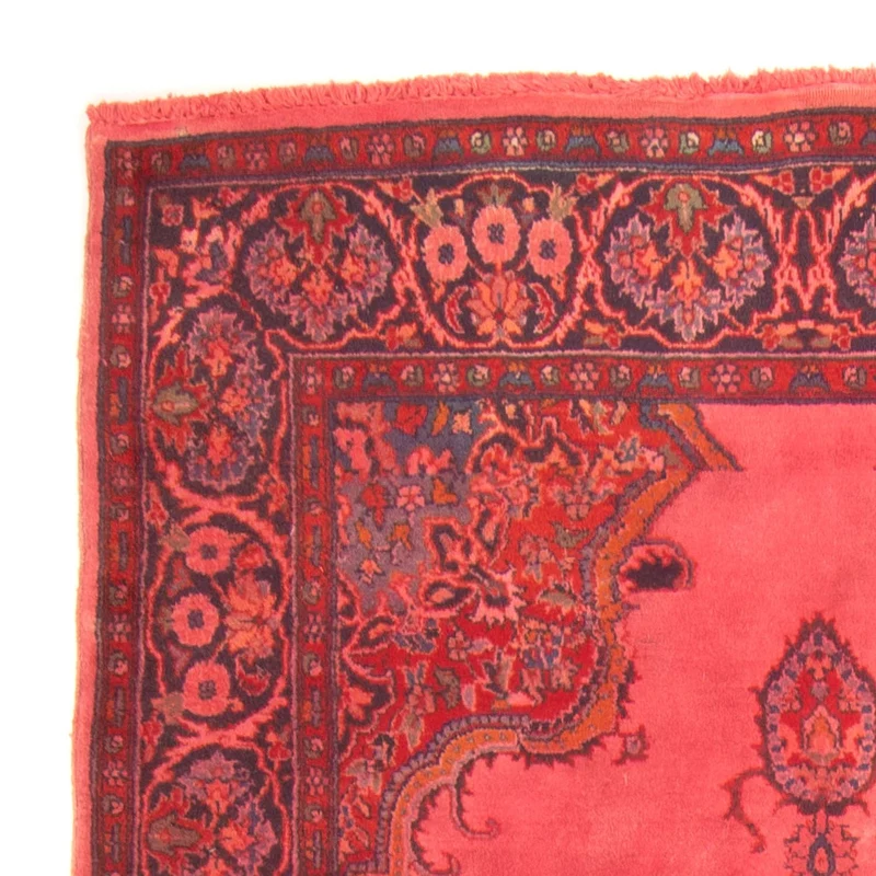 Orientteppich 126 x 197 cm - hellrot
