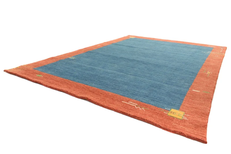 Gabbeh Teppich - Indus 120 x 180 cm - blau