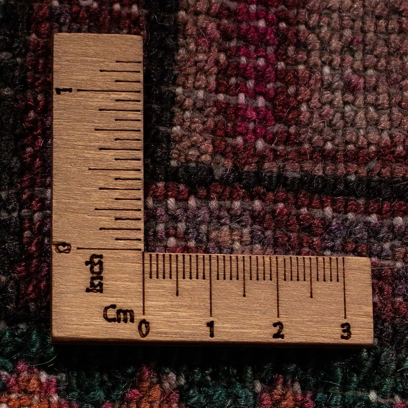 Orientteppich 115 x 175 cm - dunkelrot