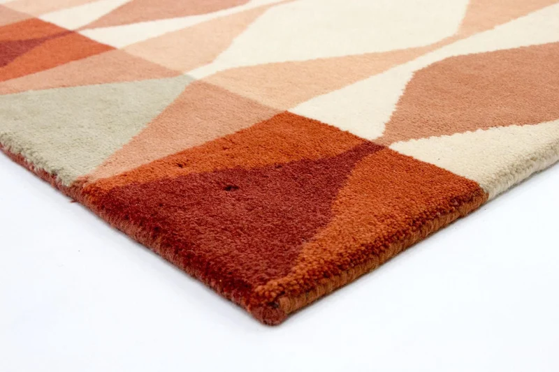Gabbeh Teppich Indus 119x182cm - Wollteppich - mehrfarbig