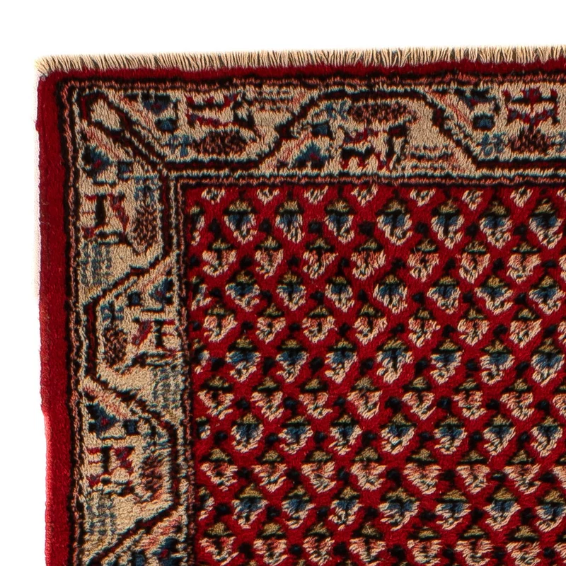 Perserteppich - Mir 77 x 203 cm - dunkelrot