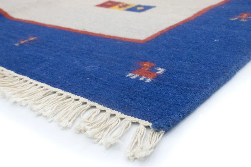 Kelim Teppich - Trendy 140 x 200 cm - beige