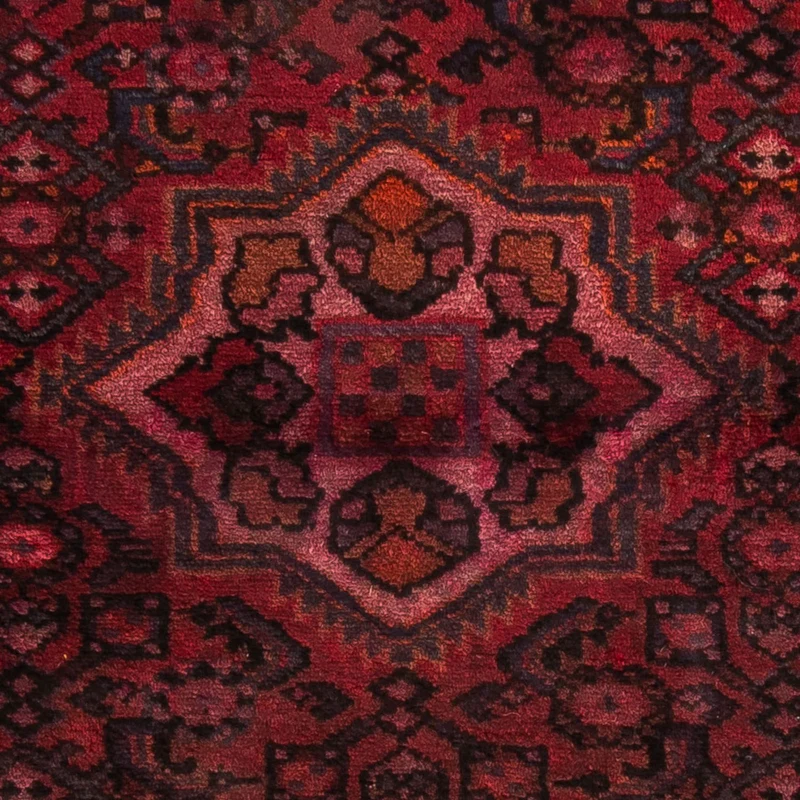 Orientteppich 98 x 160 cm - dunkelrot