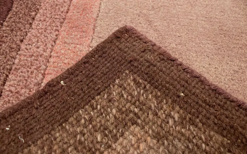 Nepal Teppich 70 x 140 cm - lila