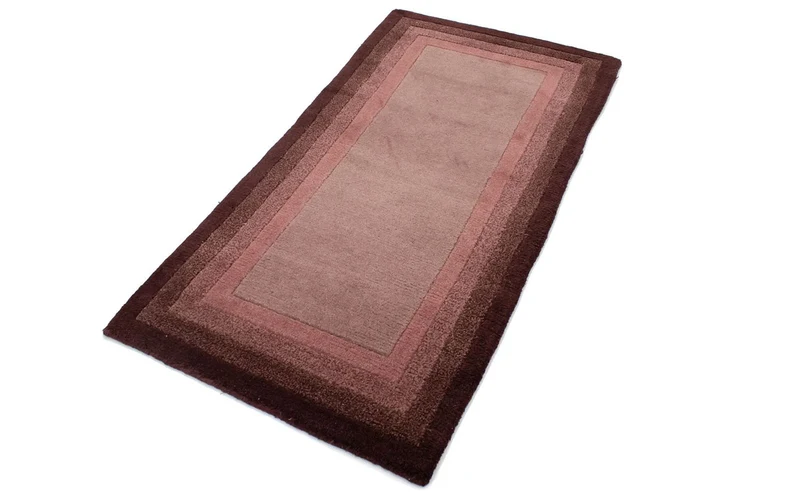 Nepal Teppich 70 x 140 cm - lila