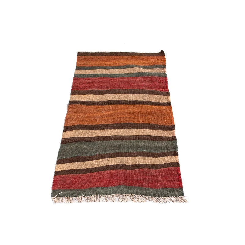 Kelim Teppich - Old 50 x 110 cm - mehrfarbig