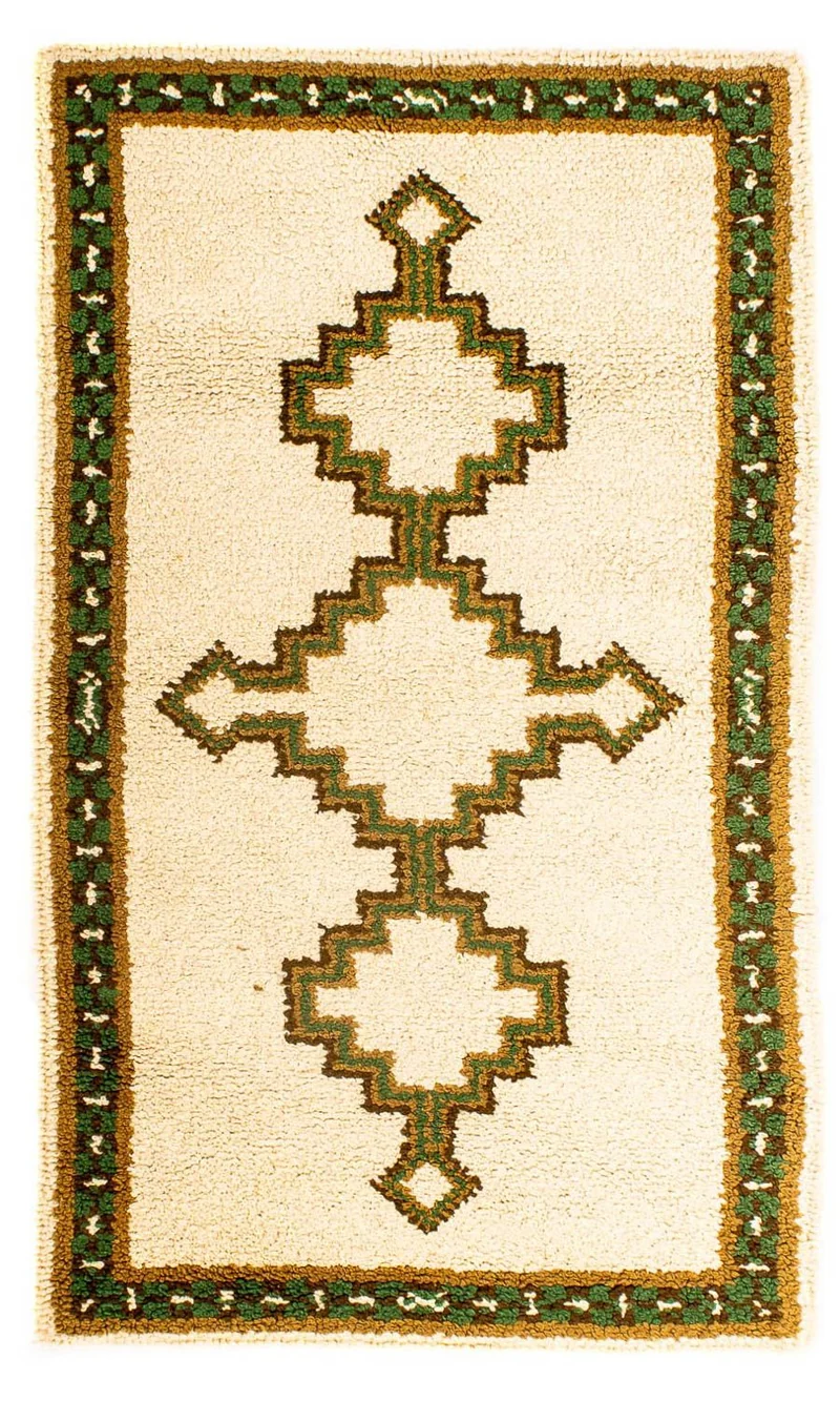 Berber Teppich 75 x 140 cm - beige