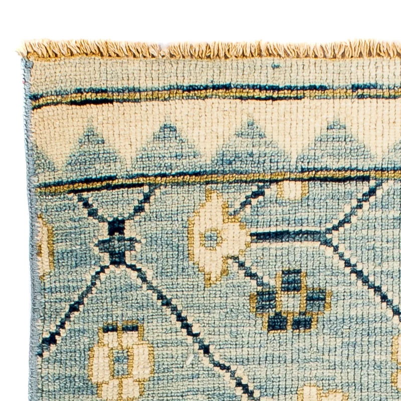Ziegler Teppich - Modern 62 x 92 cm - hellblau