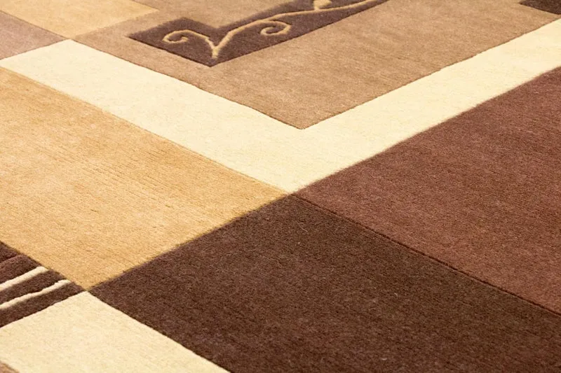 Nepal Teppich 121 x 184 cm - mehrfarbig