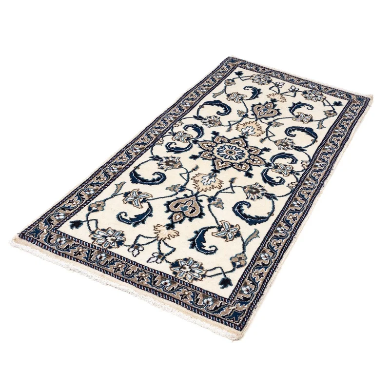 Perserteppich - Nain 68 x 142 cm - beige