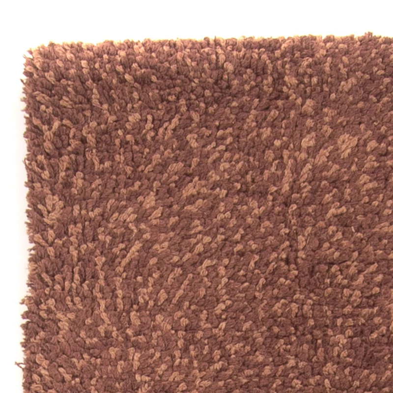 Hochflor Teppich 70 x 204 cm - braun