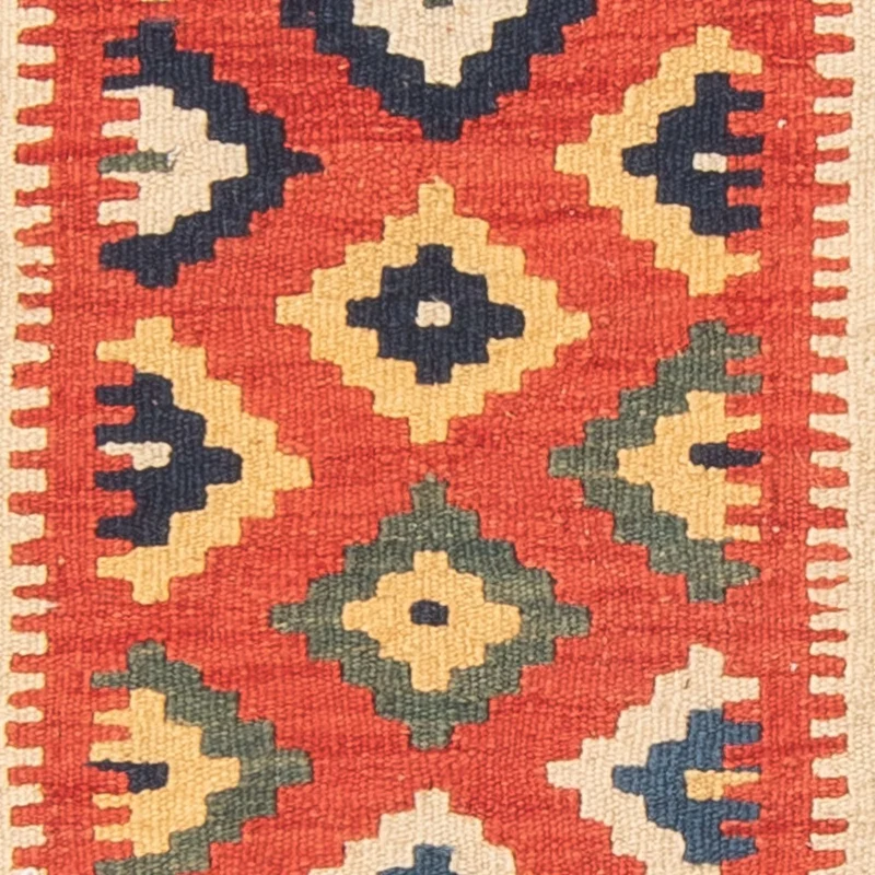 Kelim Teppich - Oriental - 66 x 97 cm - rot
