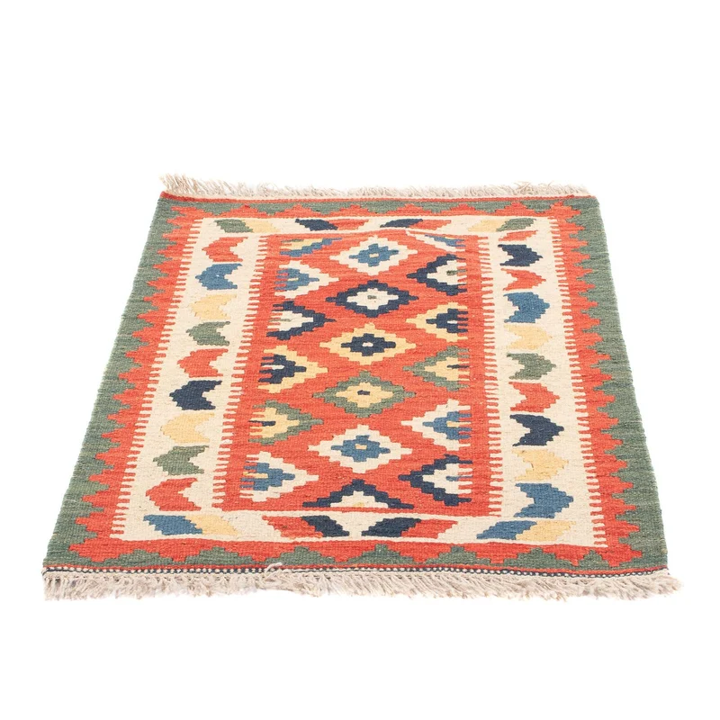 Kelim Teppich - Oriental - 66 x 97 cm - rot