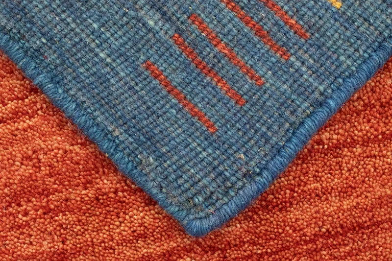 Gabbeh Teppich - Indus 80 x 200 cm - rot