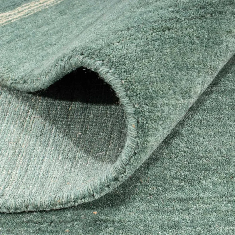 Gabbeh Teppich - Loribaft Softy - 200 x 250 cm - grün