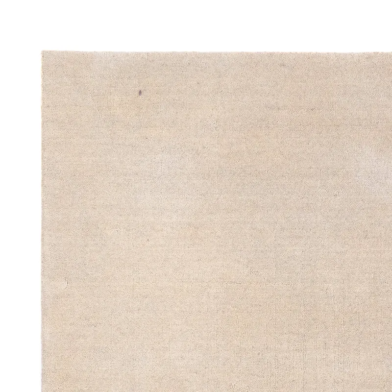 Gabbeh Teppich - Loribaft Softy - 90 x 160 cm - hellbeige
