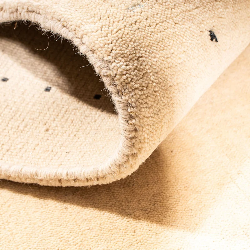 Gabbeh Teppich - Loribaft Indus 73 x 142 cm - beige