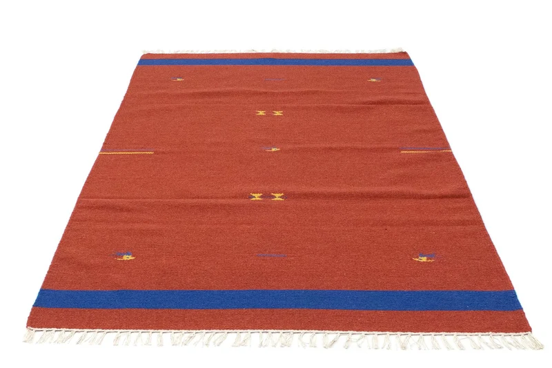 Kelim Teppich - Trendy 120 x 180 cm - rot