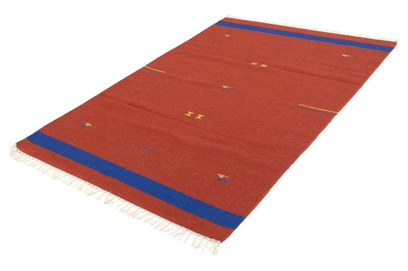 Kelim Teppich - Trendy 120 x 180 cm - rot