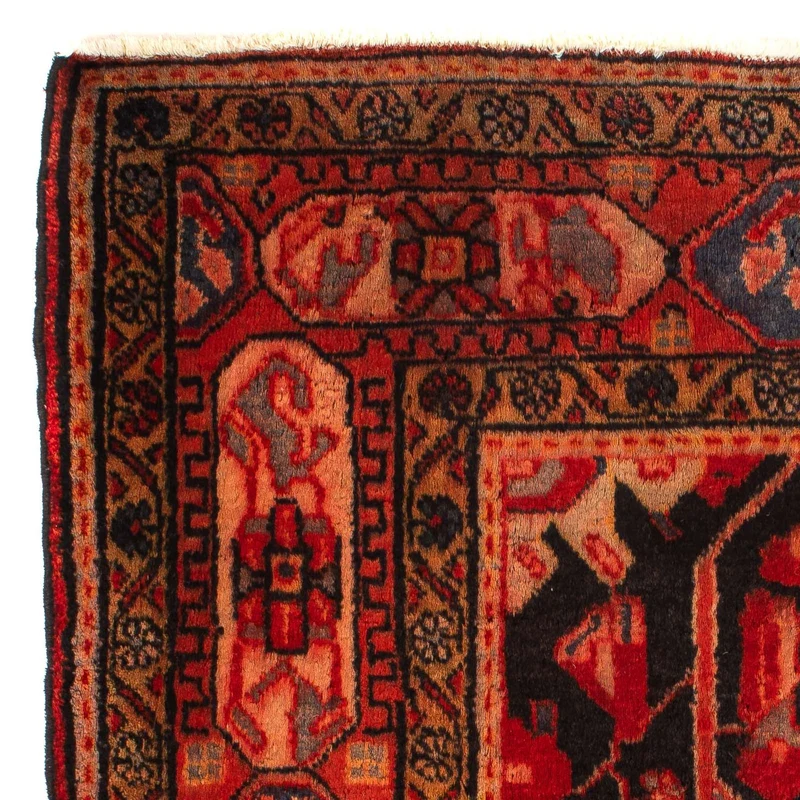 Perserteppich - Nomadic 96 x 125 cm - mehrfarbig
