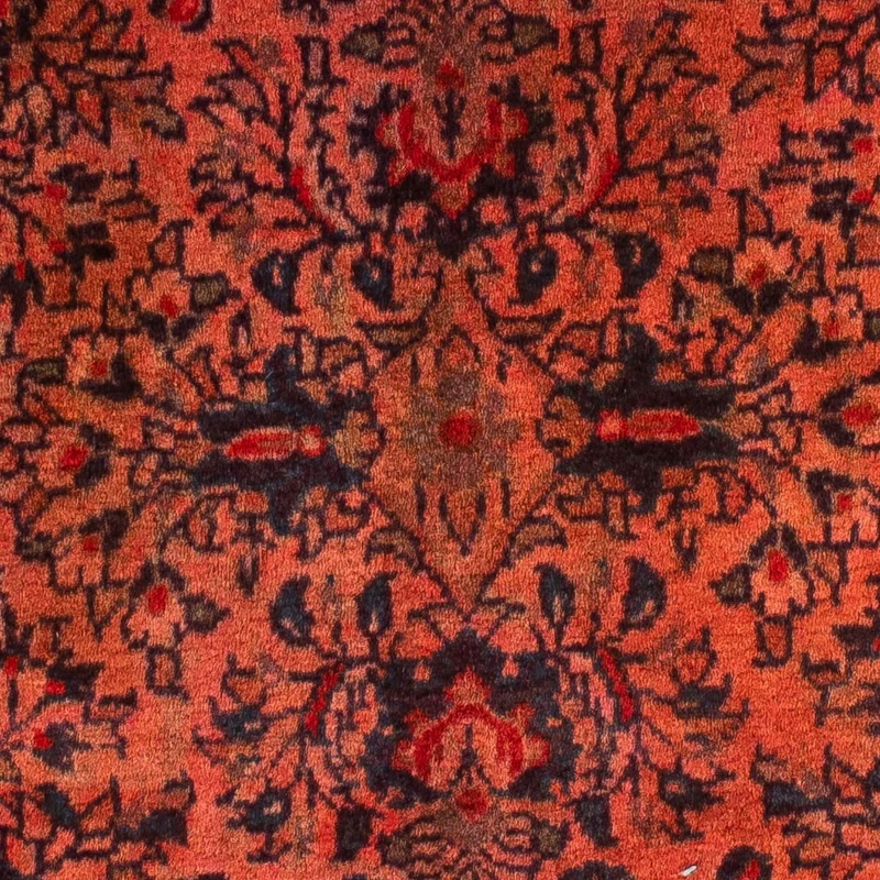 Orientteppich 68 x 132 cm - dunkelrot